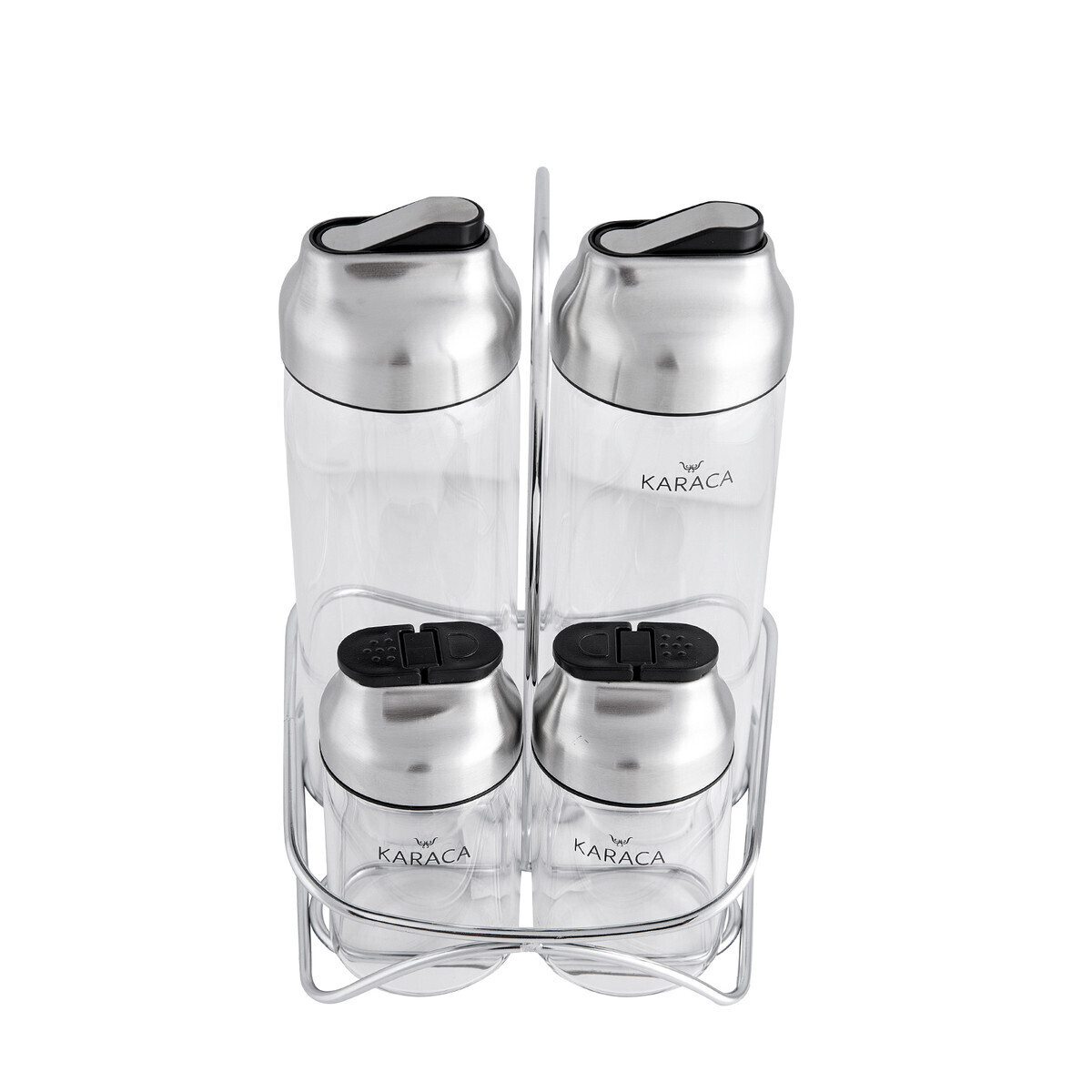 KARACA Dimple Steel 5 Pieces Salat Set