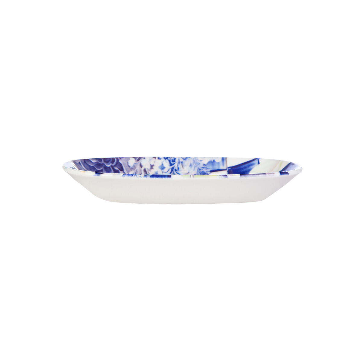 KARACA Dama Flower 19cm Long Plate