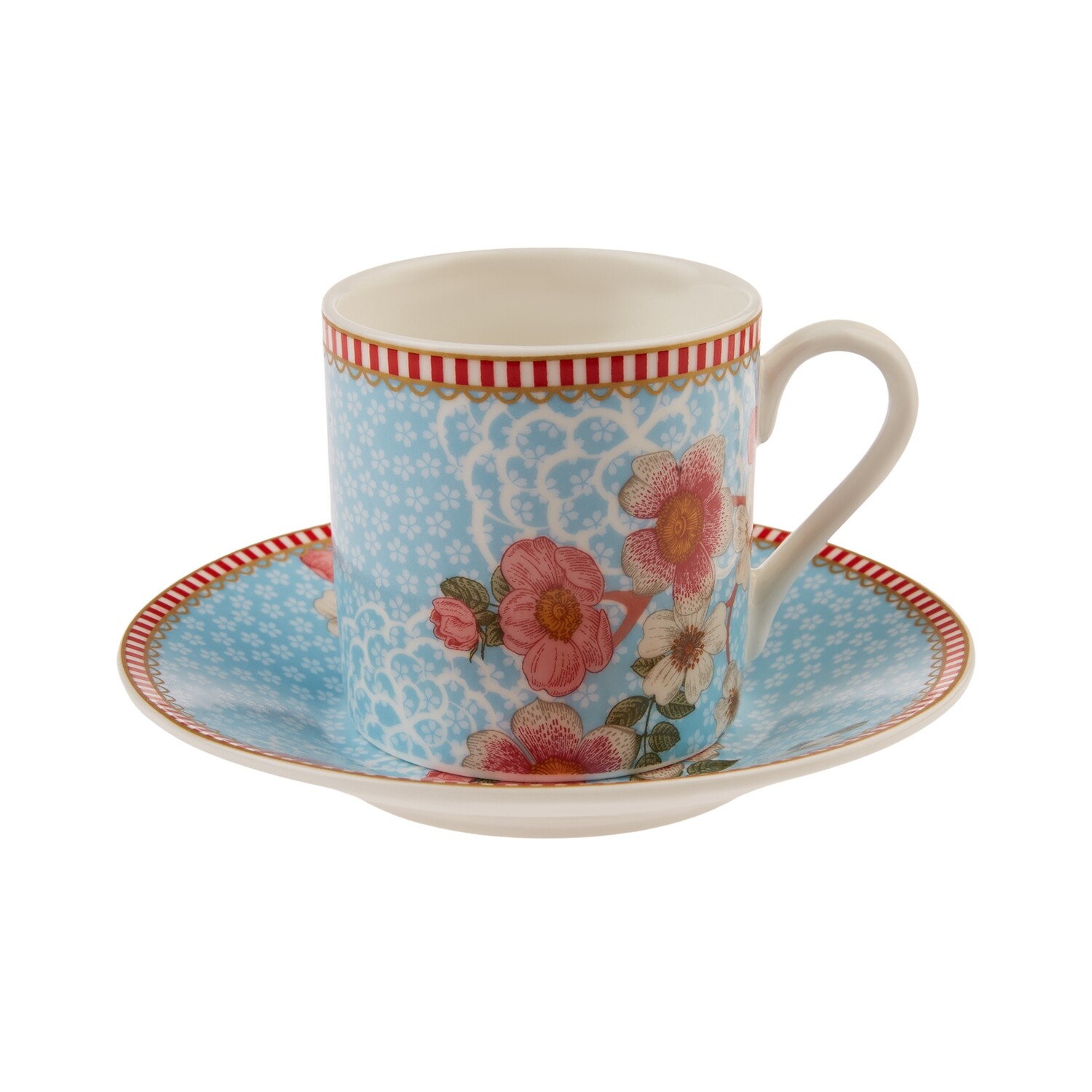 KARACA Diyara Asorti 6 Person Turkish Coffee Set