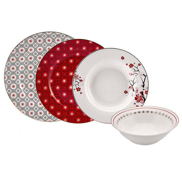 KARACA Sakura 6pcs Rnd Dinnerware Set For 6 P