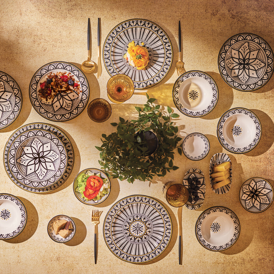 KARACA Bocelli For 6 People 26 Pieces Dinner Ve Breakfast Set