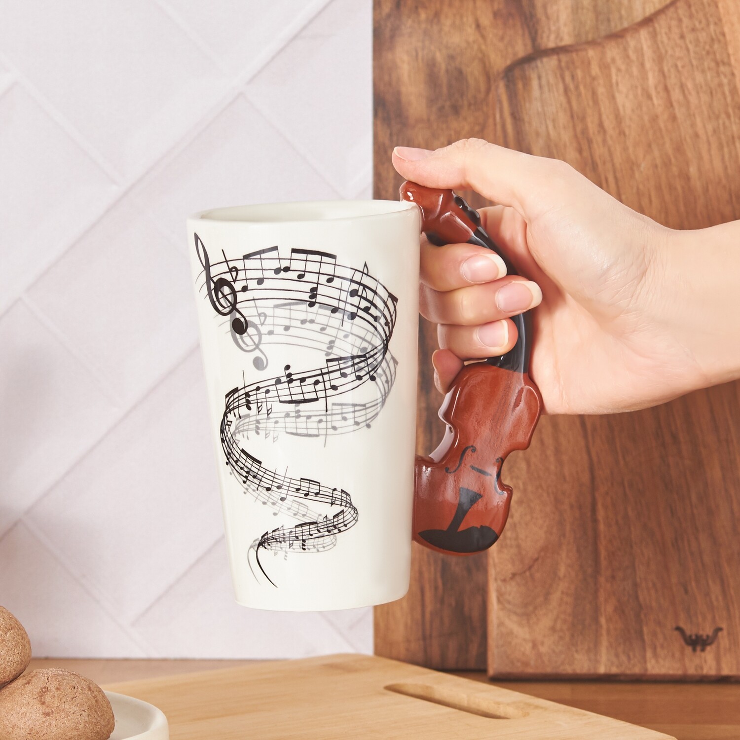 KARACA Violin Mug