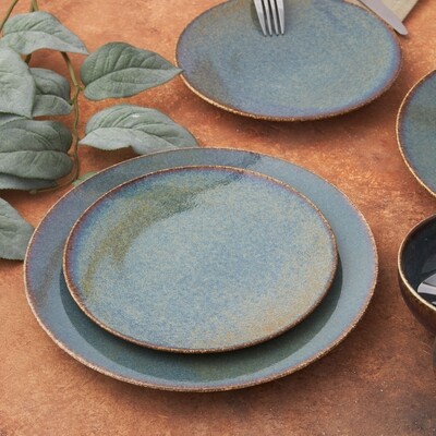 KARACA Reactive Emerald 18 Pieces For 6 People Dinnerware Set