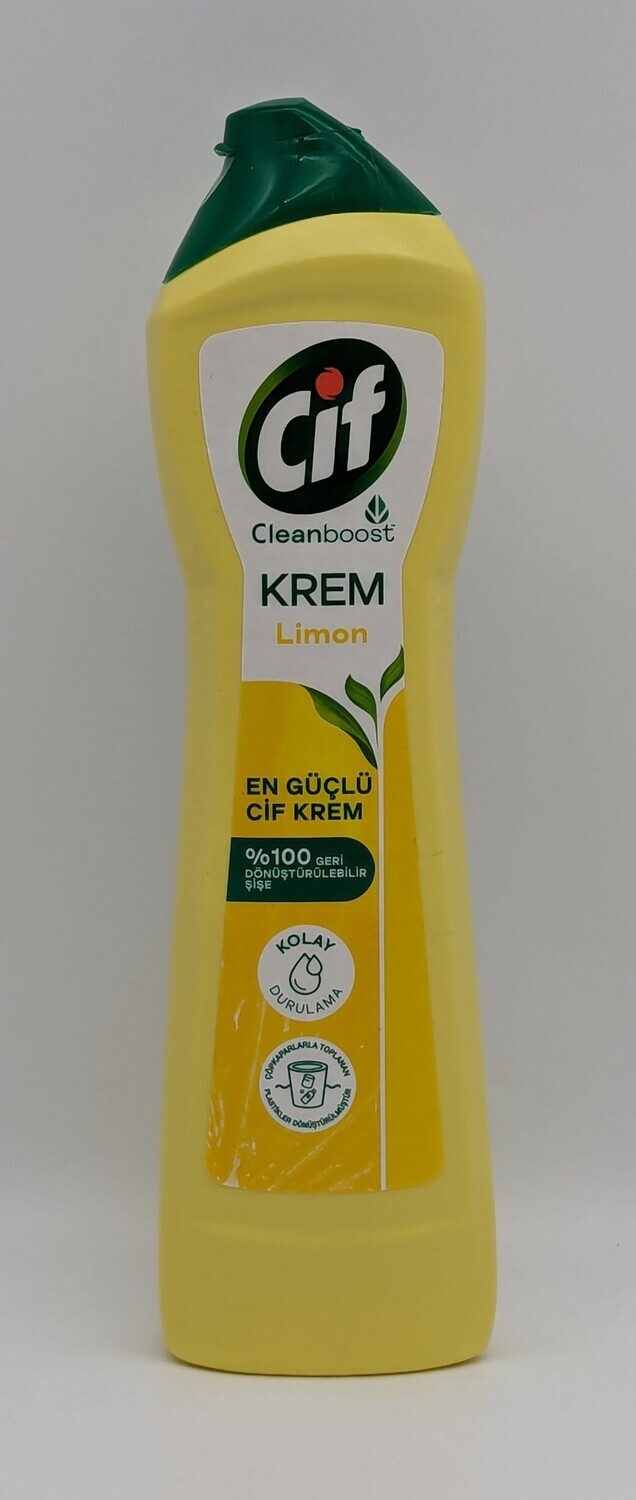 CIF All-Purpose Cream Surface Cleaner Lemon 500mL