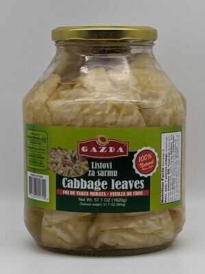 GAZDA Cabbage Leaves 1620g, Angle 1