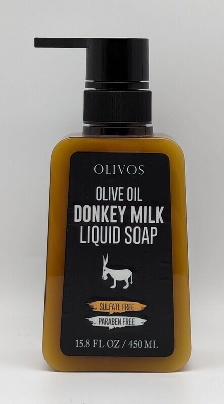 OLIVOS Olive Oil Donkey Milk Liquid Soap 450mL