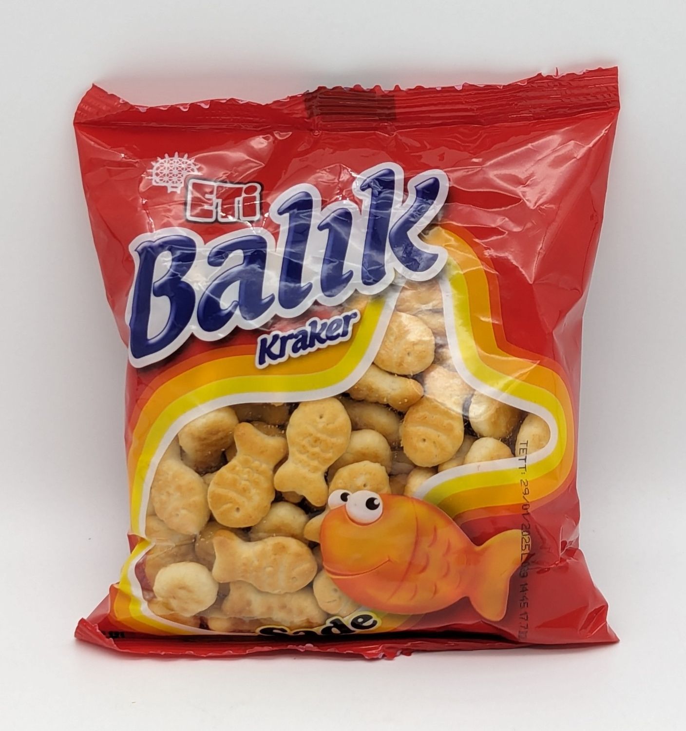 ETI Fish-shaped Crackers - Balik Kraker 85g