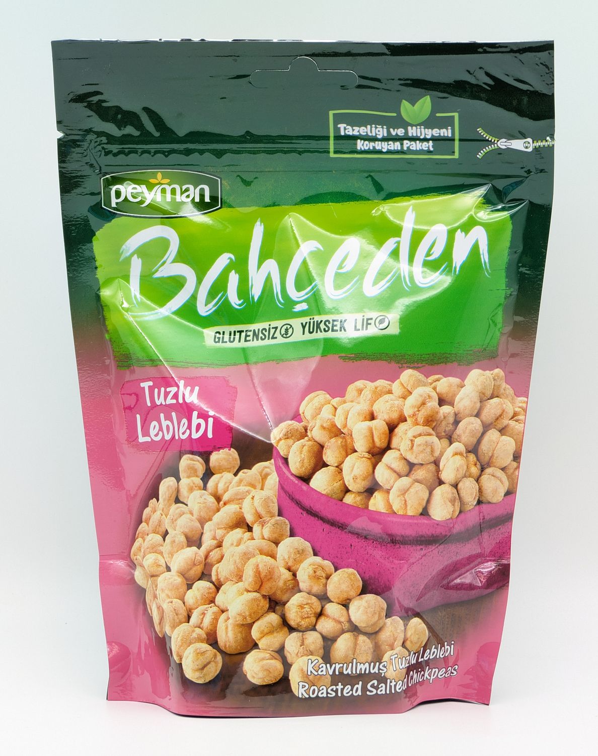 PEYMAN Bahceden Roasted Salted Chickpeas - Kavrulmus Tuzlu Leblebi 180g