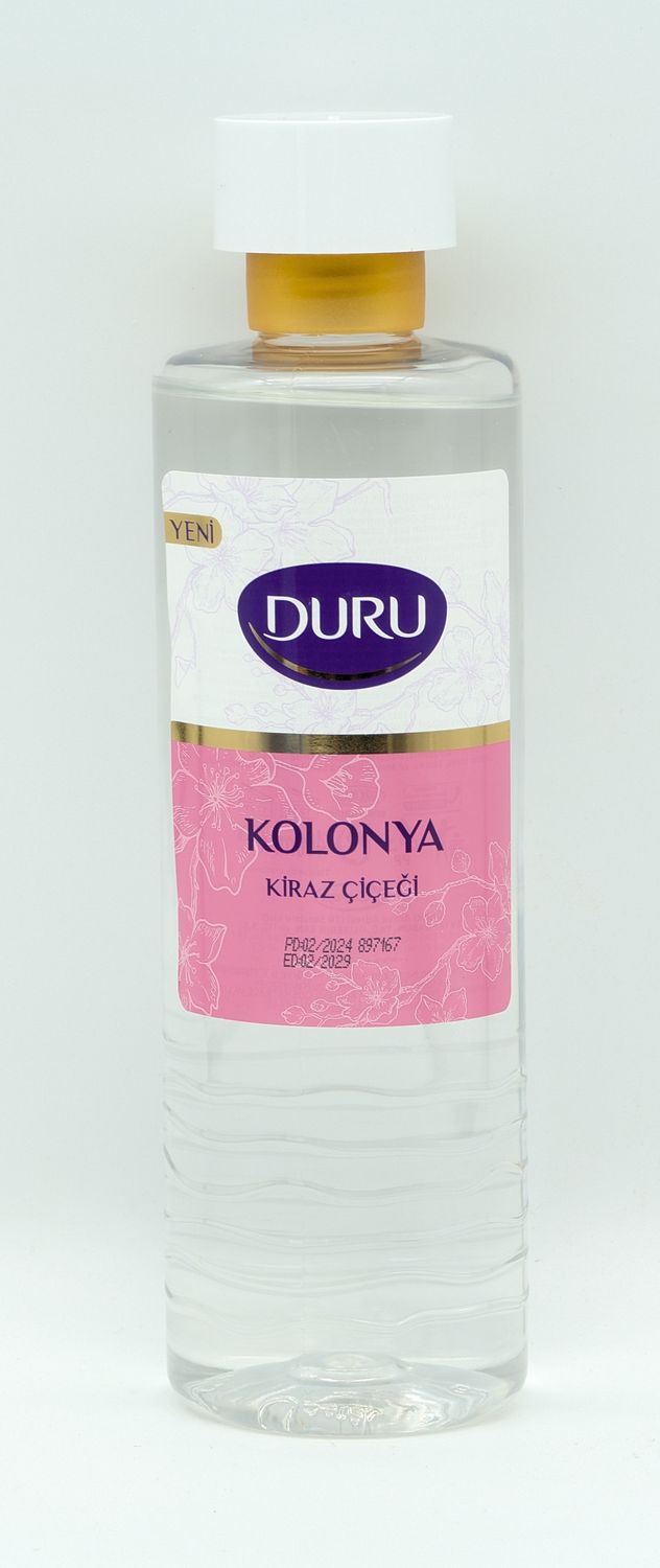 DURU Cologne Cherry Blossom Pet - Kolonya Kiraz Cicegi 400mL