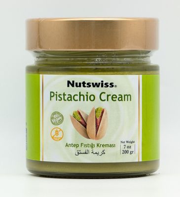 NUTSWISS Pistachio Cream Spread - Antep Fistigi Kremasi 200g