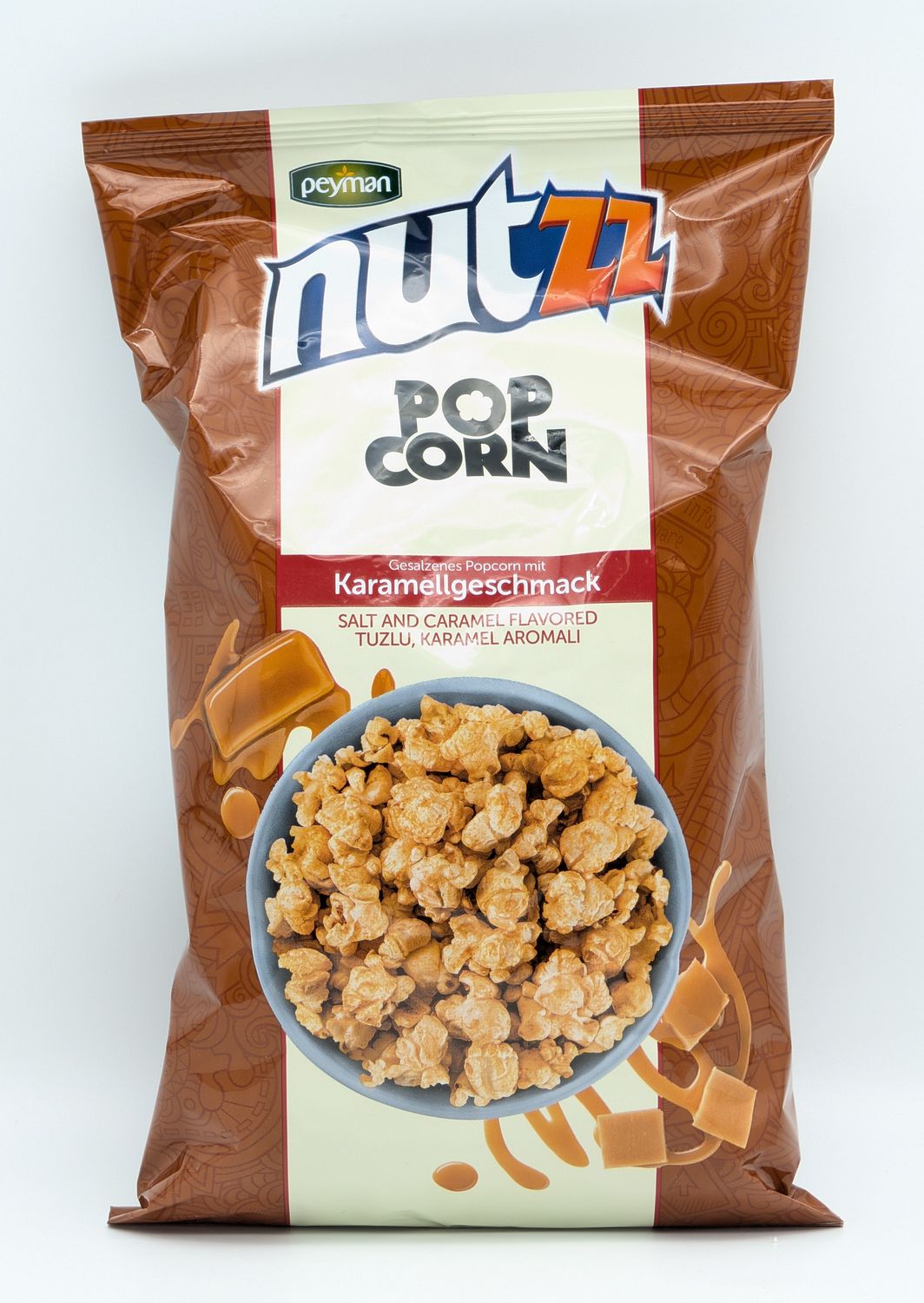PEYMAN Nutzz Salt and Caramel Flavored Popcorn 71g