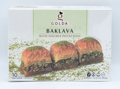 GOLDA Baklava with Double Pistachios 350g