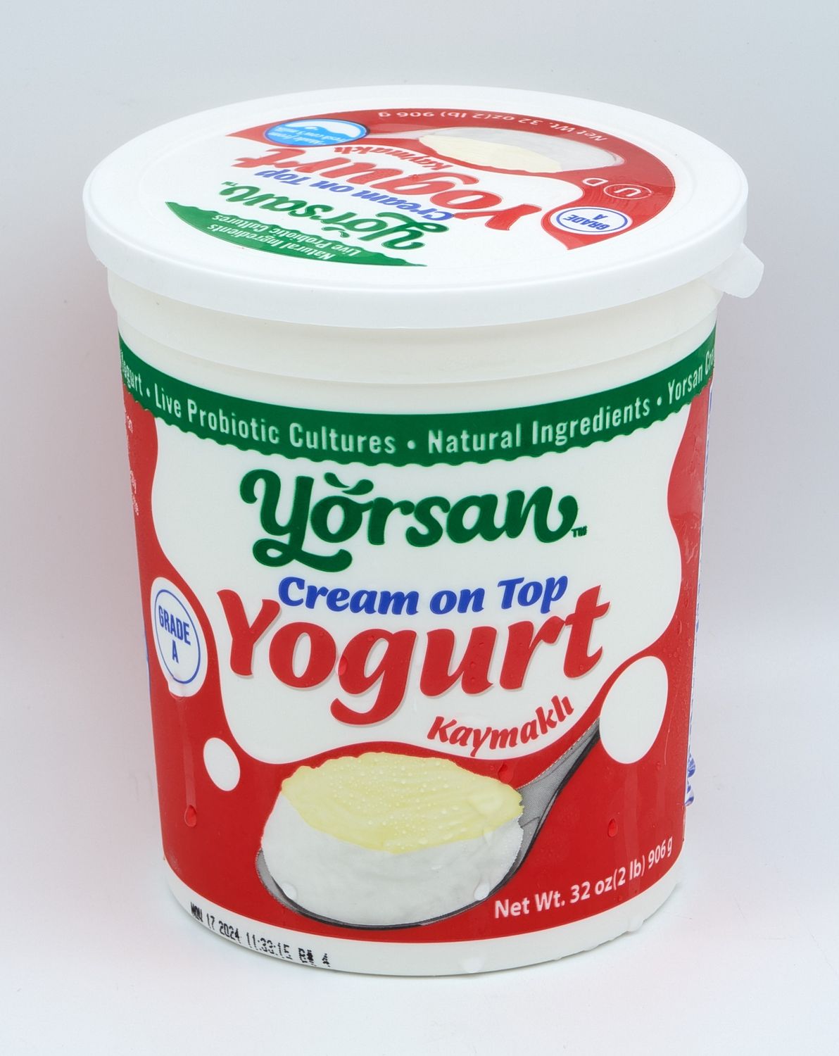 YORSAN Kaymakli Cream On Top Yogurt 2lb