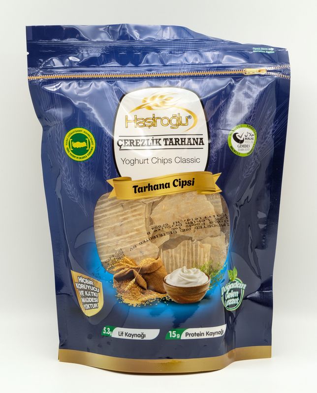 HASIROGLU Cerezlik Klasik Tarhana Yogurt Chips Classic 8oz 226g