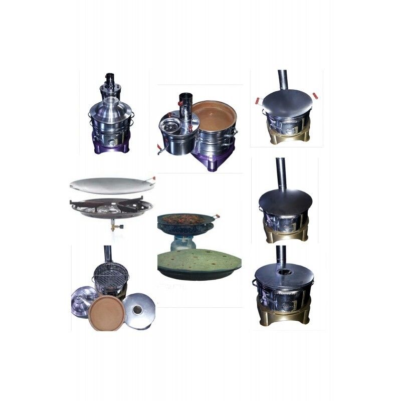 20 Parca Semaverli Mangal Full Bbq Set Mangal - Hem Tuplu Hem Komurlu / Odunlu By Yaramis Mangal