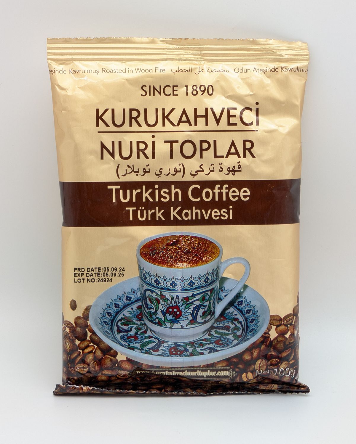 NURI TOPLAR Turkish Coffee 100g