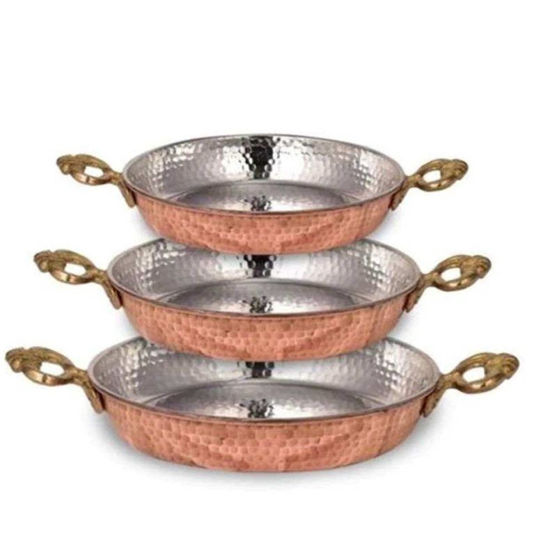 COPPER PAN FOR EGGS COOKING
