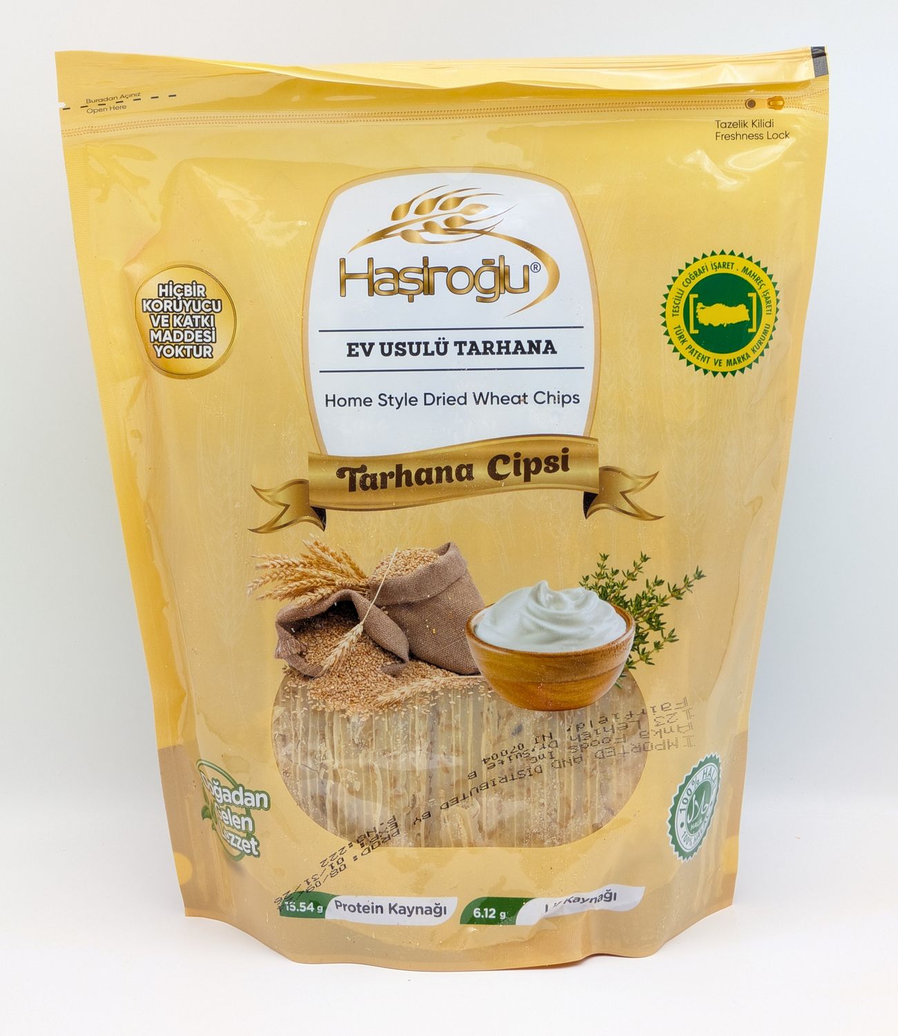 HASIROGLU Ev Usulu Tarhana - Home Style Dried Wheat Chips 450g