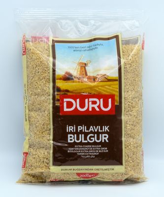 DURU Extra Coarse Bulgur (Iri Pilavlik Bulgur) 2kg