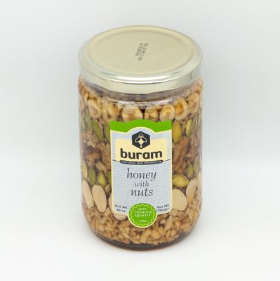 BURAM Honey with Nuts - Balli Cerez 750g