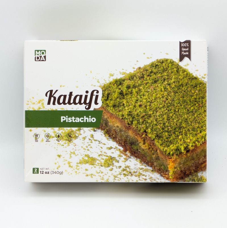 MODA Baklava Kataifi with Pistachio 12oz (2pcs)
