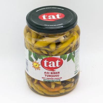 TAT Hot Pickled Peppers - Aci Biber Tursusu 330g/640g
