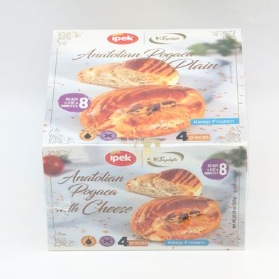IPEK Anatolian Stuffed Pastry with Cheese - Peynirli Pogaca 300g (75g x 4pcs)