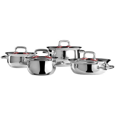KARACA Power Steel Pro Osaka 8 Pieces Steel Cookware Set