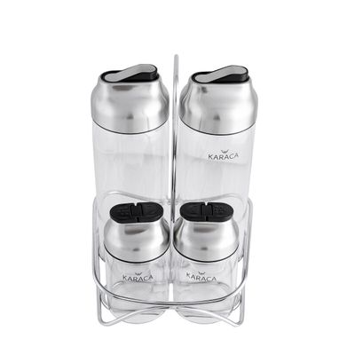 KARACA Dimple Steel 5 Pieces Salat Set