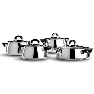 KARACA Power Steel Pro Tokyo 8 Prc Celik Cookware Stew Pot Set