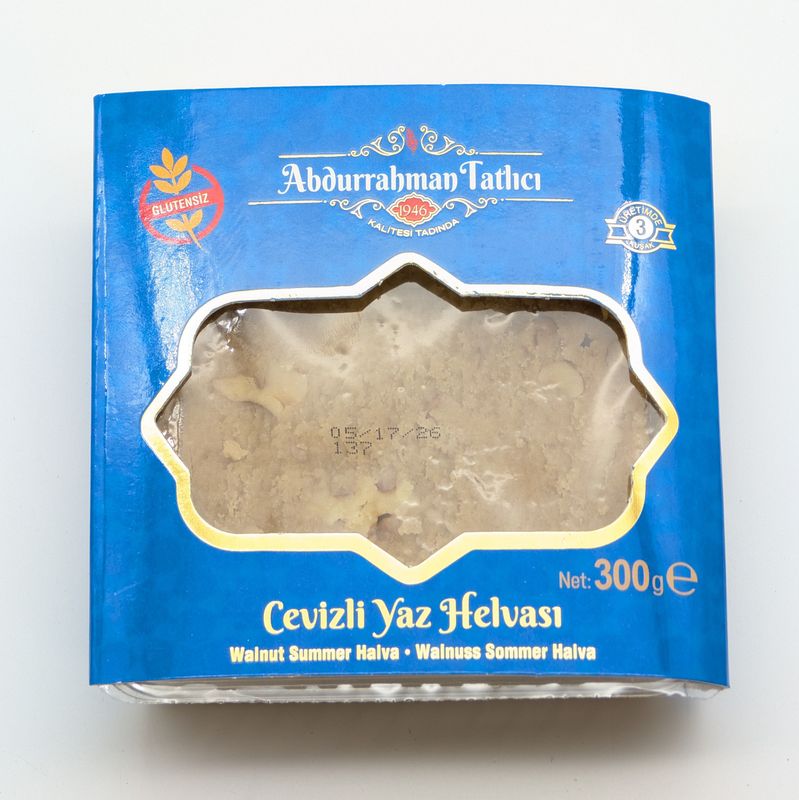 ABDURRAHMAN TATLICI Cevizli Yaz Helvasi - Summer Helva with Walnut 300g