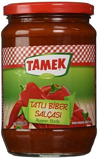 TAMEK Pepper Paste Sweet 540g Glass