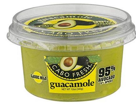 Guacamole Cabo Fresh Classic Mild %95 Avocado 12oz