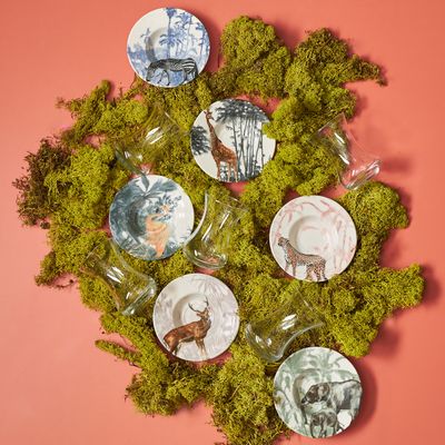 KARACA Jungle 12 Pieces Tea Set