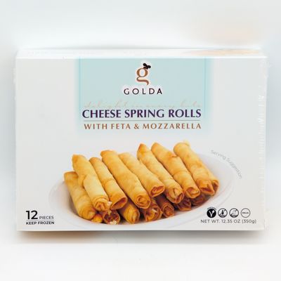 GOLDA Cheese Spring Rolls with Feta and Mozzarella 350g