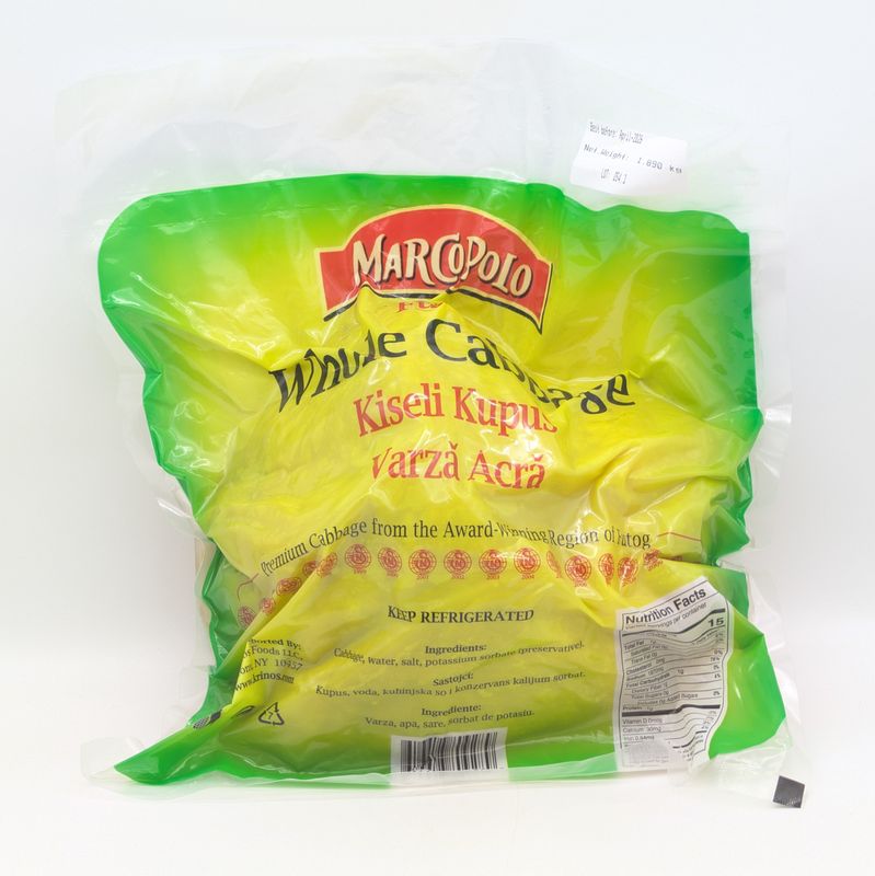 MARCO POLO Futog Whole Cabbage ~1.3-1.9kg