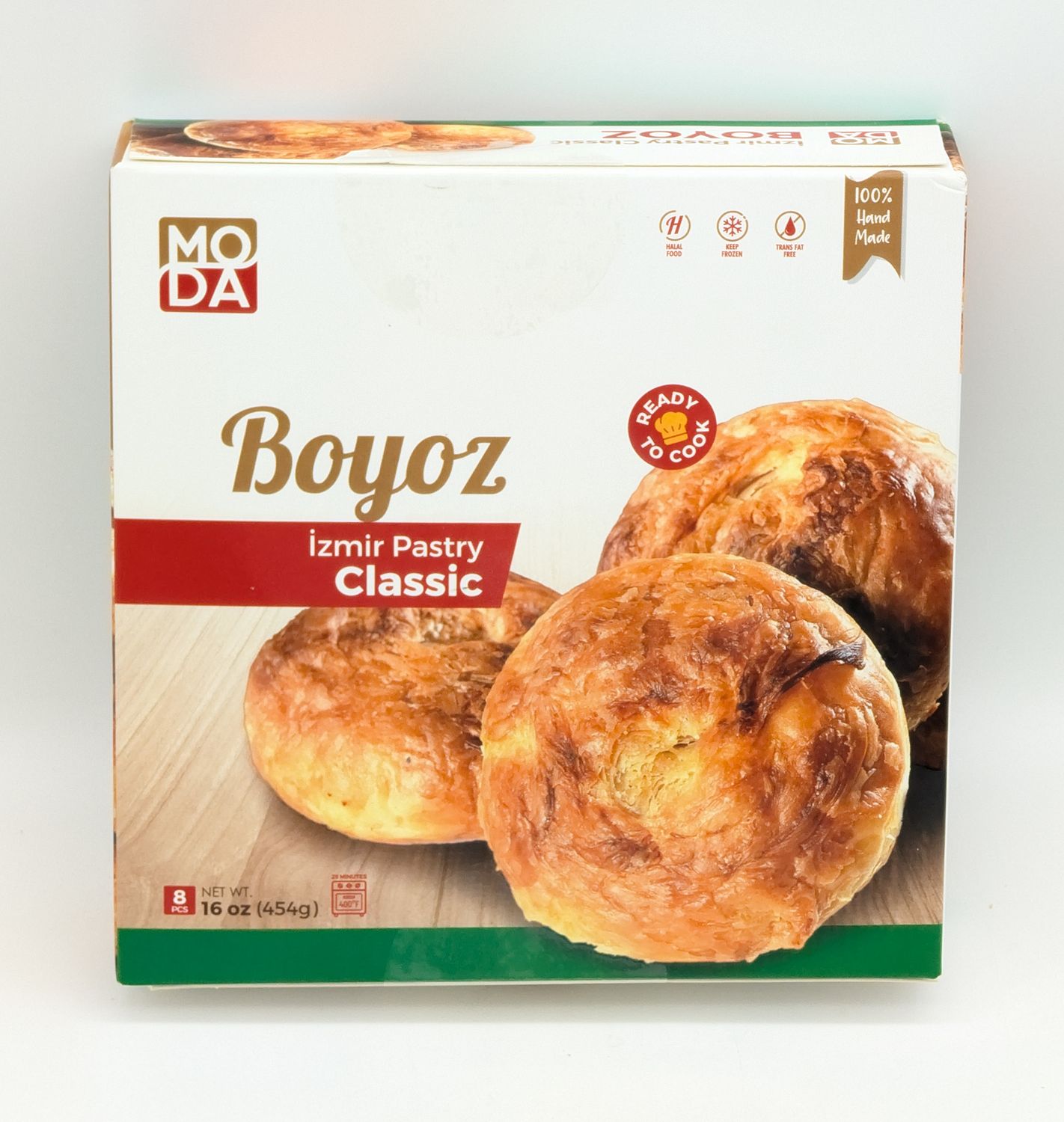 MODA Boyoz Izmir Pastry 16oz (8pcs x 2oz)
