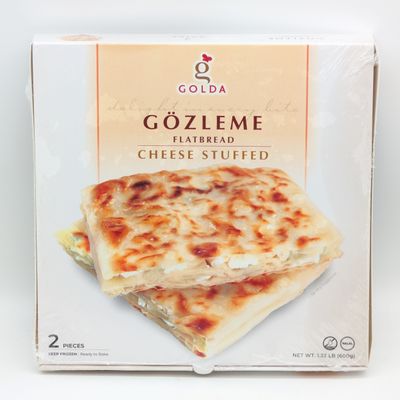 GOLDA Gozleme Flatbread Cheese Stuffed 600g (2pcs x 300g)