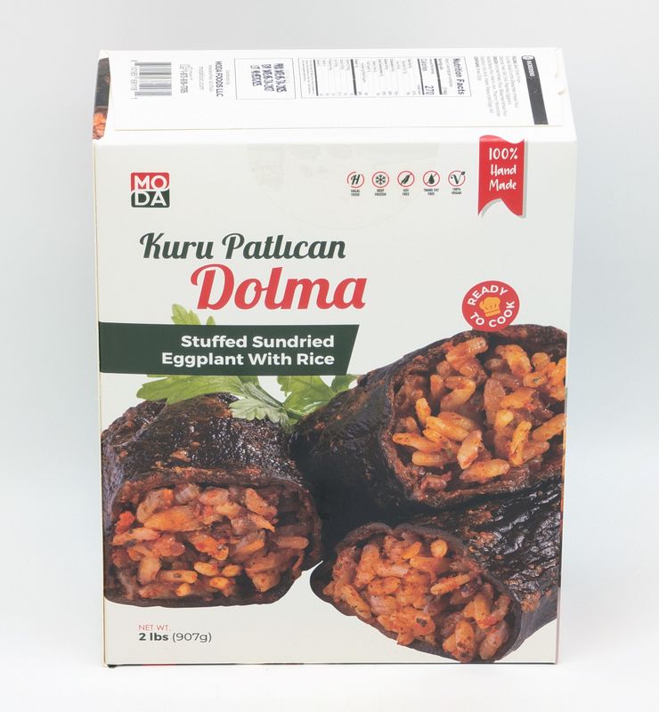 MODA Kuru Patlican Dolma - Stuffed Sundried Eggplant with Rice 2lb