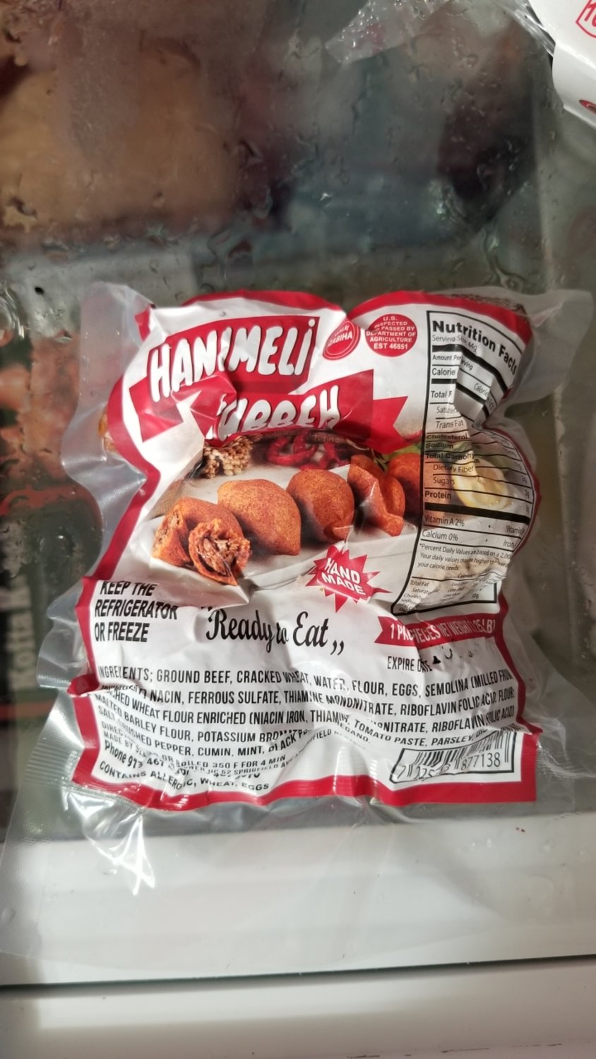 Hatay Usulu Icli Kofte(kubbeh) 12pcs