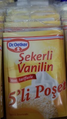 DR. OETKER Sekerli Vanilin Sugar Vanilla Powder 15 Pcs