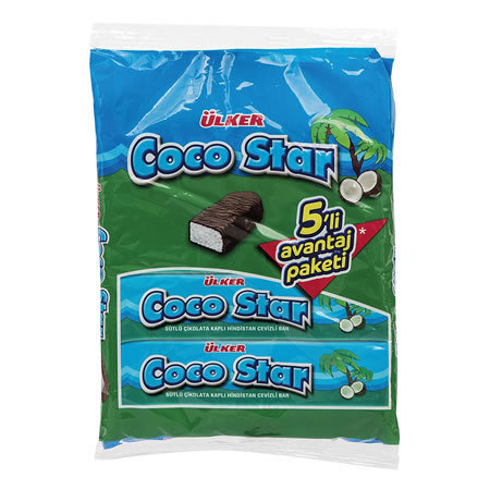 ULKER Cocostar 5pcs