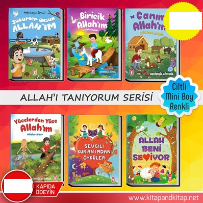 Allah&#39;i Taniyorum Serisi (6 Ciltli Kitap)