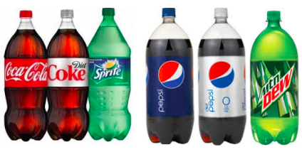Soda Bottles 1lt Pick your kind