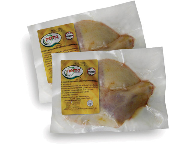 NEMA Halal Chicken Leg Quarter 1lb