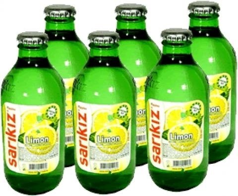 Sarikiz Mineral Water with Lemon 250ml X 6