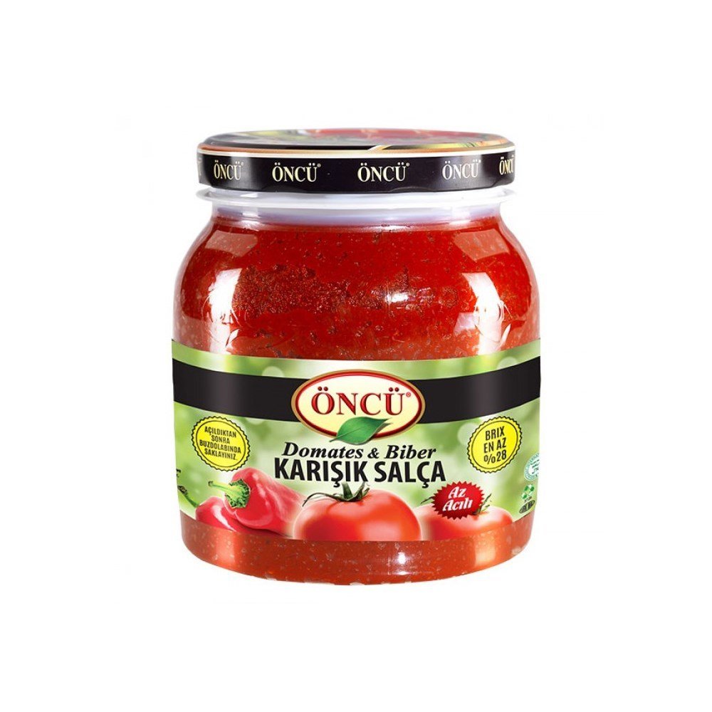 Oncu Tomato and  Pepper Mixed Paste 1650gr