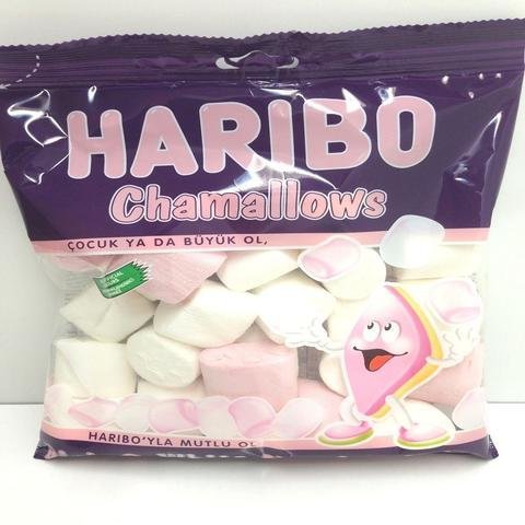 HARIBO Chamallow Halal Marshmallow Strawberry Vanilla 150g
