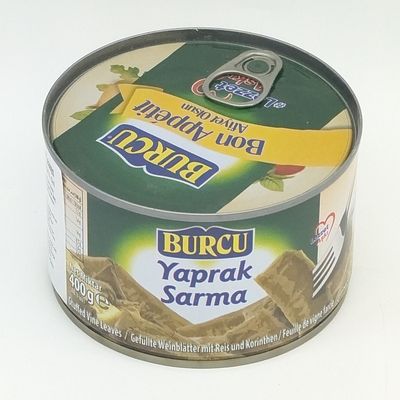 BURCU Yaprak Sarma Dolma - Stuffed Vine Leaves with Rice 400g