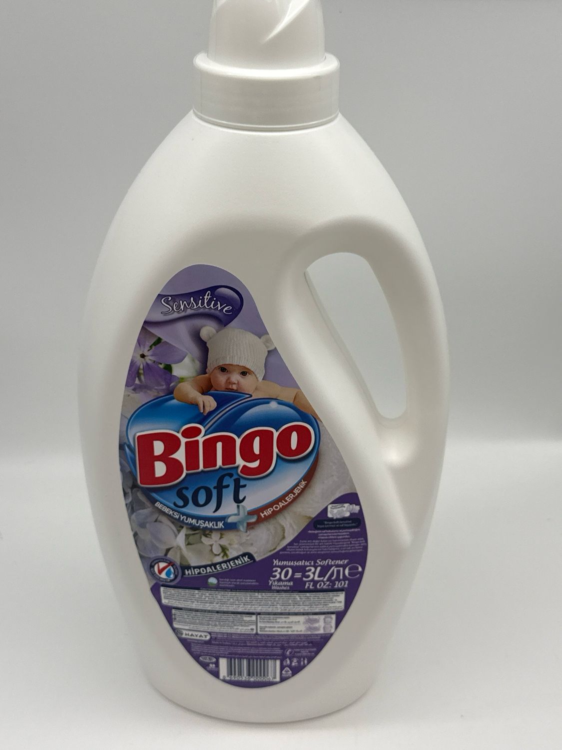 BINGO Sensitive Fabric Softener – 3 L